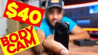 Лучшая бюджетная камера для тела до 50 долларов (W1 Boblov Bodycam)