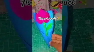 craft series day 18 diy flower bouquet 💐 very easy idea 💡