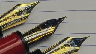 Wingsung 630 Nibs Shoot-Out: New Steel B vs Refreshed F & EF (Plus a Unicorn BB 14k Wingsung 629?!)