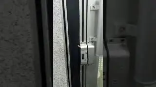 External Electrical Drop Bolt Lock in Action