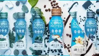 Iconic Protein Drinks, Chocolate Truffle (12 Pack) | Low Carb Protein Shakes | Grass Fed, Lactose F