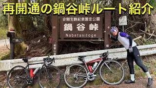 【ルート有り】再開通した鍋谷峠行ってきました