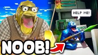 Teaching a NOOB How To Use The DUPLICATION MACHINE in Animal Company!