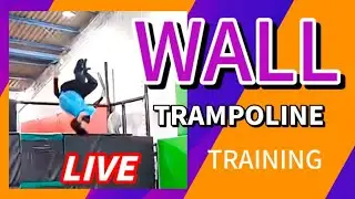 LIVE🤸&zwj;♂️Wall Trampoline Training inHM🍄