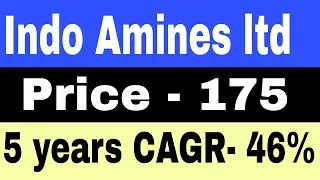 Indo Amines ltd 🔥 Indo Amines ltd latest news 🔥 Indo Amines ltd latest news today 🔥 investing guru
