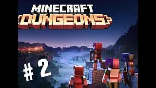 Minecraft Dungeons #2|Throwing TNT on enhanced illagers | Defeat the Evil Arch-Illager and enemies|