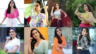 anchor Manjusha photos #anchormanjusha