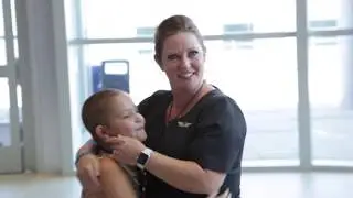 Southwest Airlines Flight Attendant Surprised with Kidd&rsquo;s Kids Trip