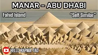 MANAR ABU DHABI - Fahid Island #exhibition #selfsimilar #UAE #cultural #landart #patok #ofw
