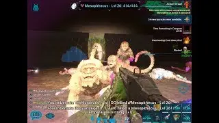 Ark Survival Evolved Mobile - Public Multiplayer Episode 26 - Furious Maze of Ape Dungeon - Part 2