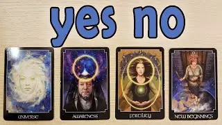 YES OR NO! PICK A CARD TIMELESS TAROT READING
