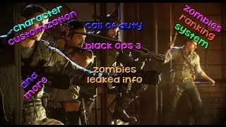 call of duty black ops 3 zombies leaked infomation