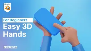 How to Model a Cartoon Hand in Blender - A Beginner's Guide
