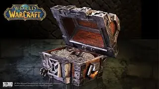 World of Warcraft Silverbound Treasure Chest Box | Collectible Gaming Merchandise and D&eacute;cor