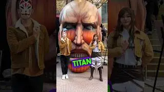 Attack on Titan at Universal Studios Japan #shorts