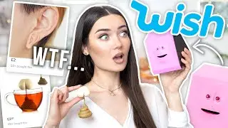 Trying Weird Items My Followers Chose From Wish! *SO CREEPY*