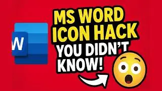 MS Word Icon Hack You Didn&rsquo;t Know! | Insert Icons Like a Pro