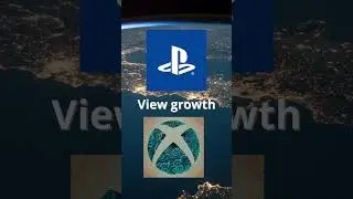 PlayStation VS Xbox | Channel stats comparison #99#shorts #viral #fyp #playstation #xbox #comparison