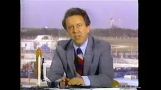 Challenger Accident News Coverage, CNN and CBS, January 28, 1986