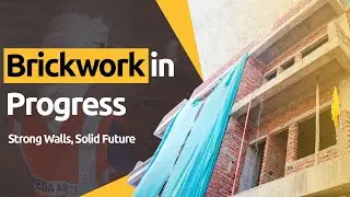 Watch Brickwork Progress: Building a House from Ground Up | #construction #underconstruction #home