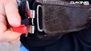 Dakine Kite Harness Clip Lock On and Off