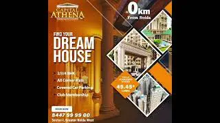 Capital Athena, Greater Noida West, 8447 99 99 00, 2/3/4 BHK Luxury Homes