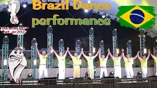 Brazil Dance group performances At fifa world cup fan fastival souq waqif Qatar
