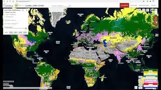 Глобальный земной покров от Copernicus