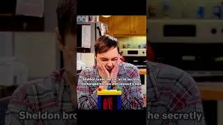 Sheldon broke the toy, so he secretly exchanged his own and Leonard's toys. #shorts #funny #comedy