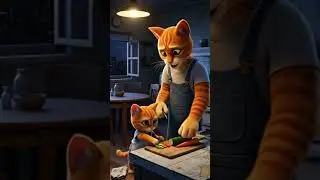 A Sad Story with a Happy Ending 😢🏆 #cat