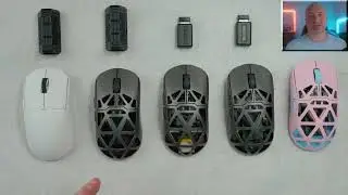 AX5 Wireless Gaming Mouse, 4KHz Polling Rate Focus PAW 3395 Optical Sensor- 26k DPI, 53g Lightweight