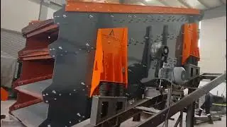 ASTECH тестовый запуск грохота / Screening machine test