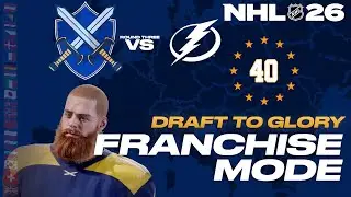 Round Three vs Lightning - NHL 26 - GM Mode Commentary - Europe United - Ep.40
