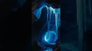 The Luminous Caverns of Echoing Silence #atmosphericexperience #peacefulambiance #magicallandscapes