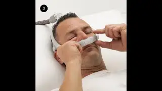 ResMed AirFit&trade; P30i | Tube-up Nasal Pillows CPAP mask | Managing leaks