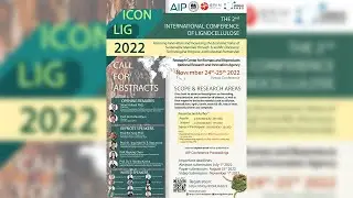 The 2nd International Conference of Lignocellulose (ICONLIG) 2022 | Day 2 (Main Room)