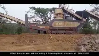 Track Mounted Mobile Crushing Plant - CONMIX