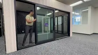 Teza 155 Series Sliding Door &ndash; Thermal Break, Low-E2 Glass & Screen System