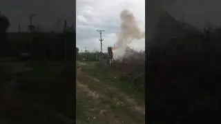 Взрыв трансформатора
