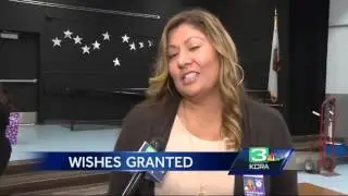 Department of Corrections give gifts to needy children