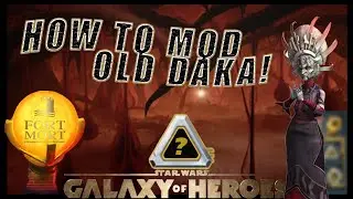 How to Mod Old Daka! Mod Series #45 SWGOH and Mod Harder my friends!