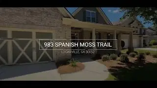 MUST SEE Beautiful Ranch Home for Sale in Loganville, GA!  983 Spanish Moss Trail