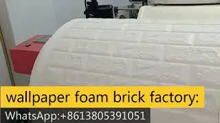 wallpaper foam brick