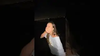 THE OCEAN IS GLOWING IN THE DARK!!🌊🌊