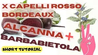 Tinta Per Capelli Rosso Bordeaux Fatta In Casa Con Alcanna E Barbabietola