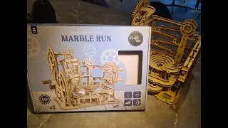 The Crafts & Co Marble Run lastercut kit as sold by Action