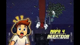 FINALIZADO COM SUCESSO, 4° mapa invertido +200% de vida!!  (VAMPIRE SURVIVOURS)