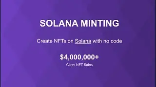 Чеканьте NFT на Solana без кода!