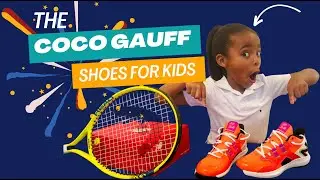 Aviana Reveals CoCo Gauff's Tennis Shoes For Kids! Join the FUN! 🎾