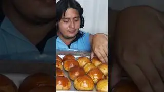 Pan de yema casero super redondo y esponjoso